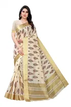 Printed Saree with Blouse Piece for Women 
