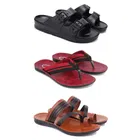 Combo of Sliders with Flipflops for Men 