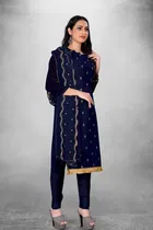 Georgette Unstitched Dress Material for Women 