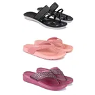 Combo of Flats with Slippers for Women 