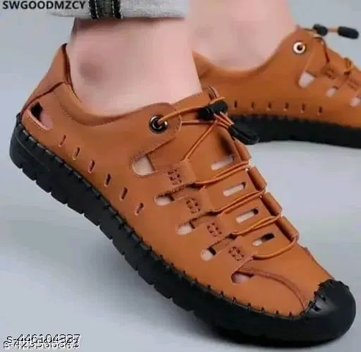 Casual Shoes for Men (Tan, 8)