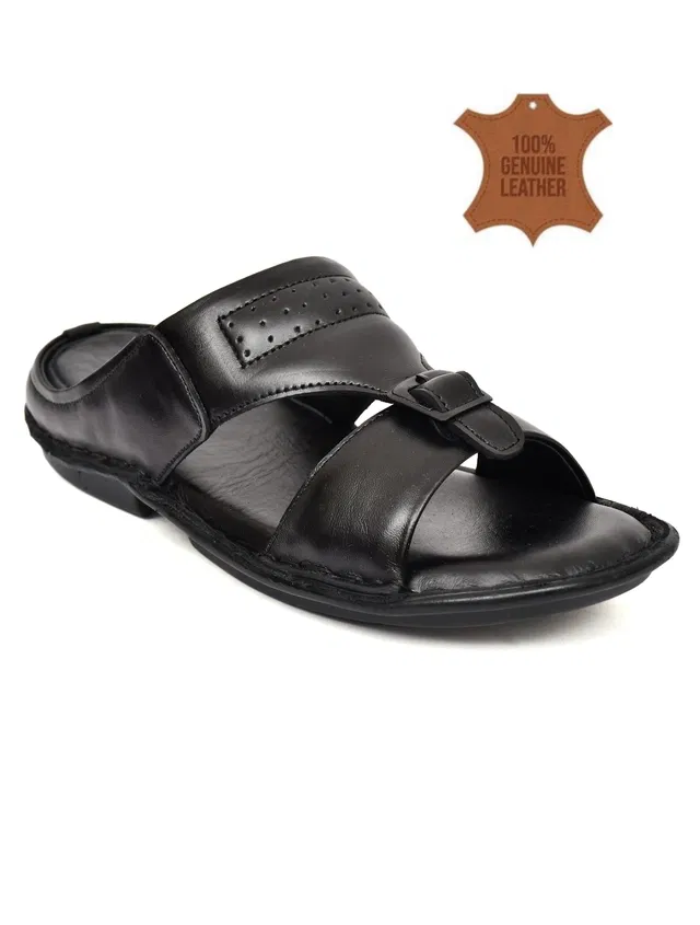 Slippers for Men (Black, 10)