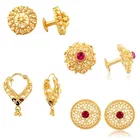 Alloy Stud Earrings for Women 