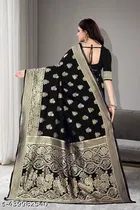 Art Silk Zari Woven Saree for Women 