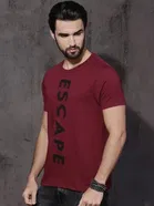 Round Neck Printed T-Shirt for Men 