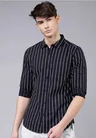 Casual Men's Striped Shirt 