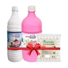 CityClean Phenyl Pine 1 L + CityClean Phenyl Jasmine 1 L + Purodo Napthalene Balls 100 g