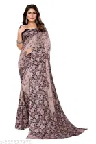 Designer Printed Georgette Saree for Women, Pack of 2 