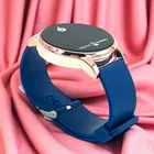 Silicone Strap Round Digital Watch for Men 