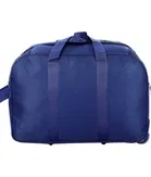 Polyester 60 L Solid Color Duffel Trolley Bag with Wheels 