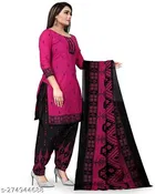 Cotton Printed Salwar Suit for Women 
