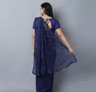 Net Solid Saree for Women 