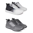 Sports Shoes for Men, Multicolor, Pack of 2 
