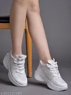 Textured Mesh Sneakers for Girls 