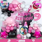 Baby Shark Theme 9th Happy Birthday Decoration,Multicolour,Set Of 1