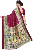 SVB प्रिंटेड साड़ी फॉर वीमेन 