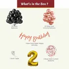 2nd Happy Birthday Balloon Decoration Kit, Multicolor, Pack Of 52