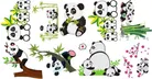 AVV Lazy Panda Switch Board Sticker 8x13cm
