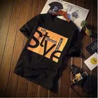 Ruggstar Casual Printed Round Neck T-Shirt For Men 