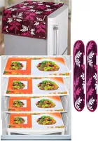 Knit 7 Pcs Fridge Cover Set 