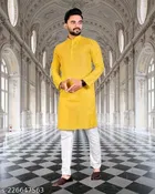 Mandarin Neck Kurta for Men 