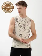 Round Neck Printed T-Shirt for Men 