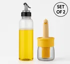 2 in 1 Oil Dispenser and 1 Litre Oil Dispenser Combo Set