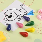 Lxuor Doodle Plastic Childgrip Crayons 6 Shade 