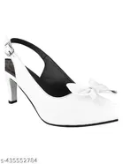 Shoetopia Solid Block Heels for Kids 