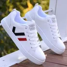 Casual Shoes for Men (White, 6)