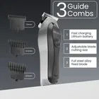 One Plus OP 118 Cordless Professional Small Size Clipper,waterproof With Turbo Mode Hair Trimmer 90 min Runtime 4 Length Settings  