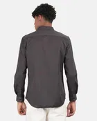 Cotton Blend Full Sleeves Solid Shirt for Men 