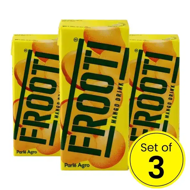 फ्रूटी 150 ml टेट्रा पैक (सेट ऑफ 3)