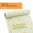 G&M Butter/Food Wrapping Premium OGR Paper Roll 35m  [500g]