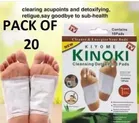 Kinoki Stress Relief 10 Pcs Foot Heat Patches Pads (Set of 3)