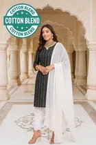 Cotton Striped Kurti for Women 