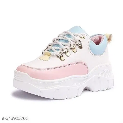 Casual Shoes for Women (Multicolor, 7)