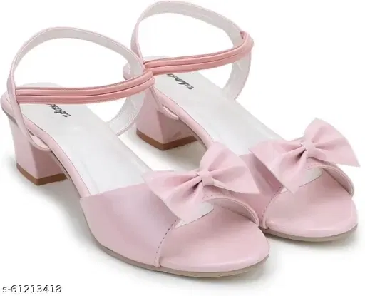 Acknew Heels for Women (Baby Pink, 6) ACK10026
