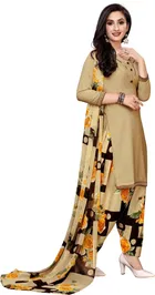 Yashika Unstitched Crepe Salwar Suit Material 