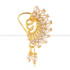 Designer Gold Plated Nosepin for Women 