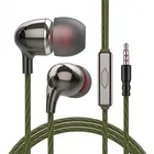 TecSox Bassbuds 71 Wired Earphones with Mic [Chrome Grey]