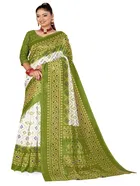 Mysore Silk Printed Saree for Women 
