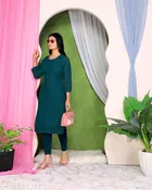 Net Kurti for Women,  Green  