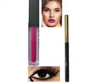 Matte Lip Color with Waterproof Kajal  