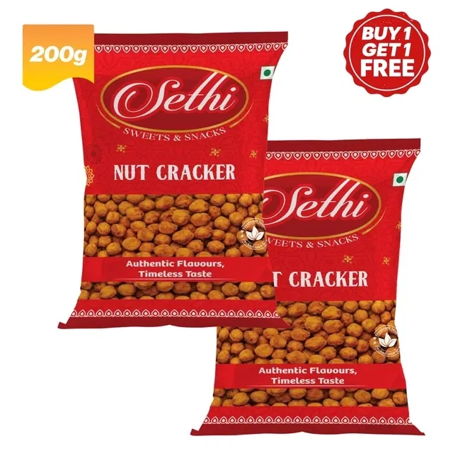 सेठी नट क्रैकर 2X200 g (बय 1 गेट 1 फ्री)