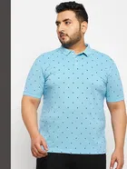 Printed Polo T-shirt for Men 