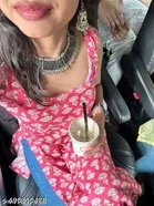 Rayon Block Print Kurti for Women 