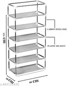 Metal 6 Layer Collapsible Multipurpose Rack 