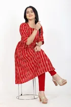 A-Line Crepe Kurti for Women 