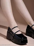 Shoetopia Heel Sandals Black IND-4
